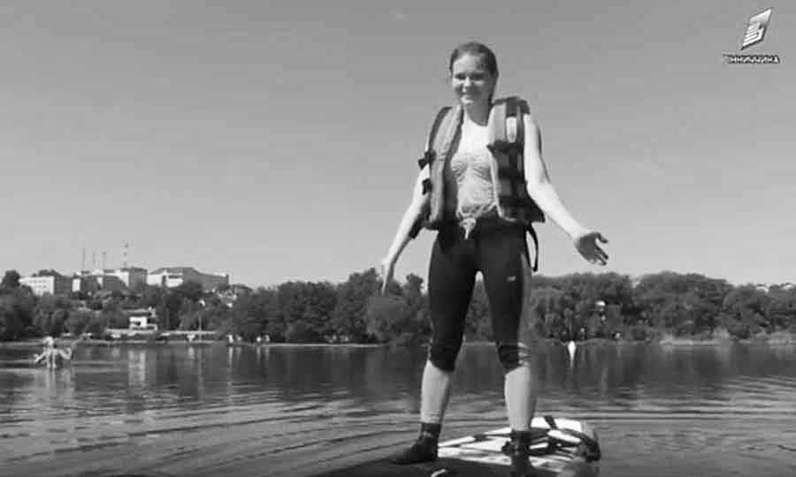 Новини Вінниці / Як вінничани опановують сапсерфінг (ВІДЕО)