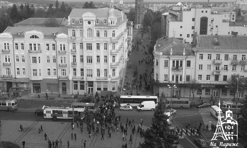 Новини Вінниці / Мешканці «Європейського кварталу» та багатоповерхівок на Келецькій перекрили дві вулиці у центрі Вінниці(ФОТО)