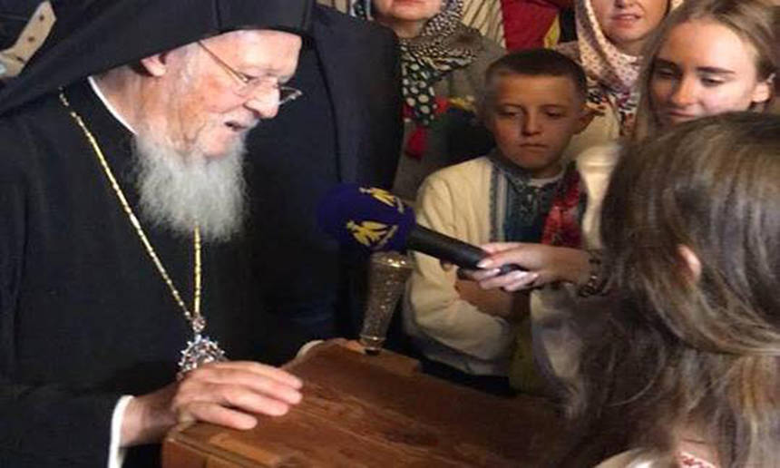 Новини Вінниці / У Стамбулі вінничани передали Вселенському Патріарху Варфоломію «Книгу добра» (ФОТО. ВІДЕО)