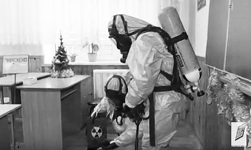 У школі виявили невідому отруту: у Вінниці відбулися спеціальні навчання (ВІДЕО) / Новости Винницы и области / Інформаційний портал На Париже Новини Вінниці / У школі виявили невідому отруту: у Вінниці відбулися спеціальні навчання (ВІДЕО)