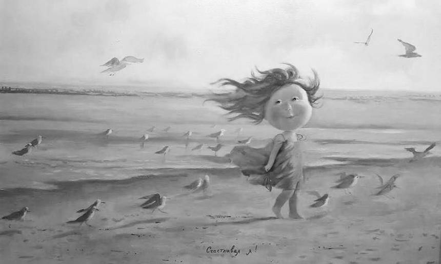 У Вінниці триває виставка картин успішної художниці, яка малює янголят / Новости Винницы и области / Інформаційний портал На Париже Новини Вінниці / У Вінниці триває виставка картин успішної художниці, яка малює янголят