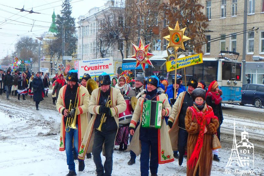 Новини Вінниці / Колядники й щедрівники з районів області з’їхалися до Вінниці на «Різдвяне диво» (ФОТО)