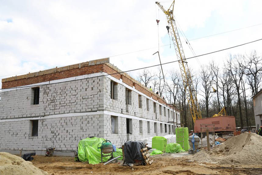 Новини Вінниці / На Вінниччині повним ходом йде будівництво гуртожитків для військовослужбовців-контрактників