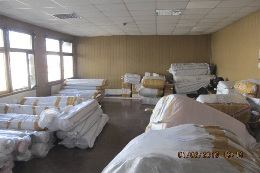 Новини Вінниці / На Вінницькій митниці запобігли контрабанді постільних покривал