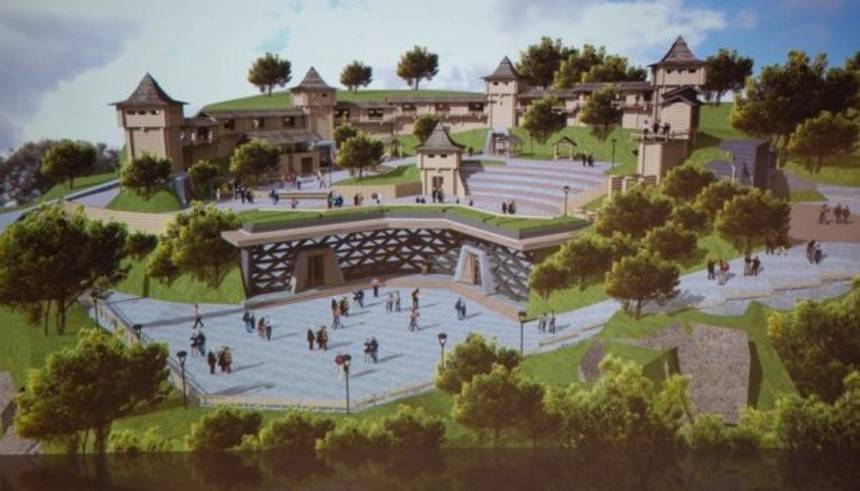 Новини Вінниці / Вінницький замок на початку ХХ сторіччя: місцеві реконструктори «вписали» середньовічну споруду у староміський ландшафт