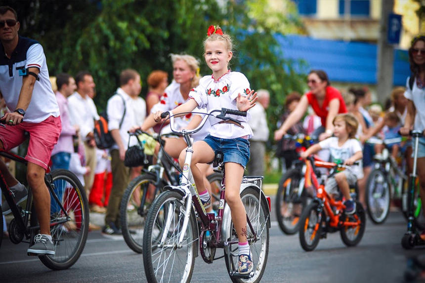 Новини Вінниці / Чим здивує велоспільнота Вінниччини у День Незалежності?