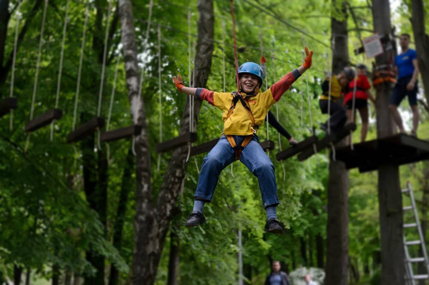 Новини Вінниці / На Вінниччині у подвір’ї школи встановлять мотузковий парк 