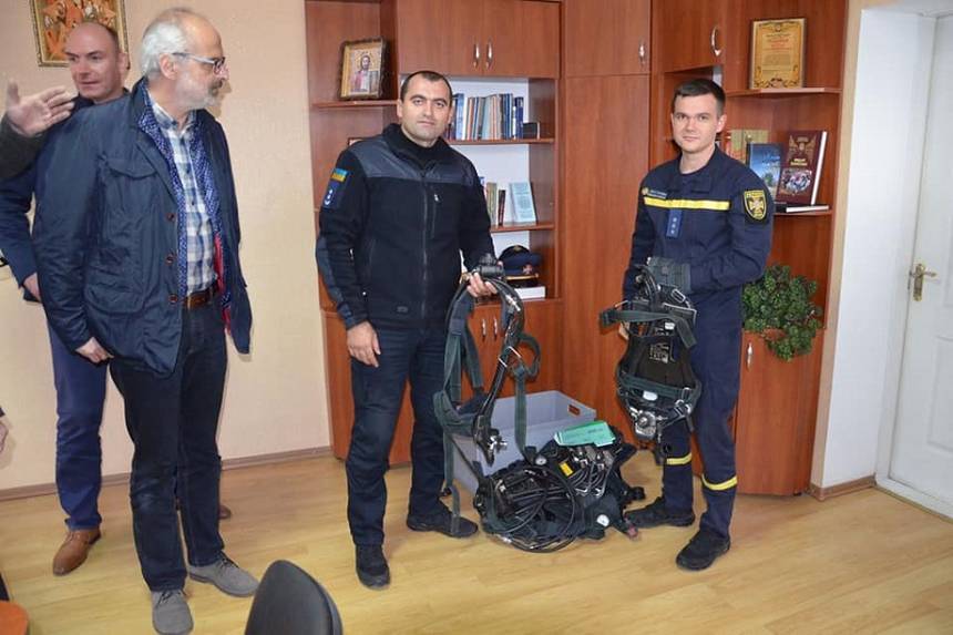 Новини Вінниці / Чергову партію рятувального обладнання привезли до Літина на Вінниччині партнери із Польщі 