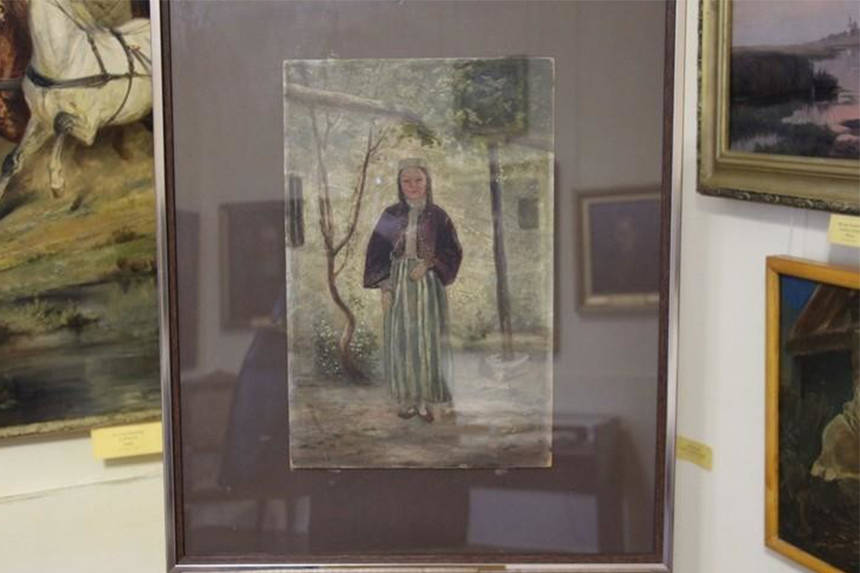 Новини Вінниці / У Вінницькому обласному художньому музеї показали "Кримську татарку" севастопольського митця (ФОТО)