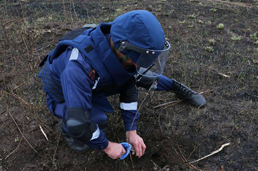 Новини Вінниці / Біля Калинівського арсеналу на Вінниччині завершено розмінування території 