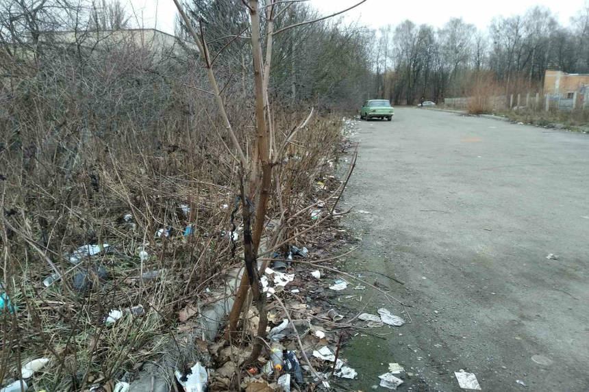 Новини Вінниці / У Вінниці завгосп ВНТУ отримав адмінпротокол за занедбану територію (ФОТО)