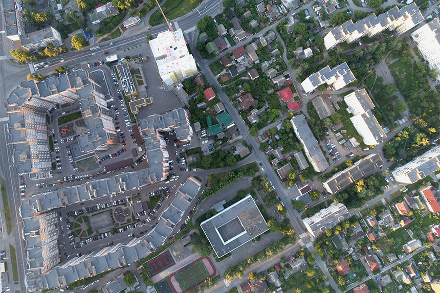 Новини Вінниці / У Вінниці "розшукують" місця для нових парковок з повітря (ФОТО)