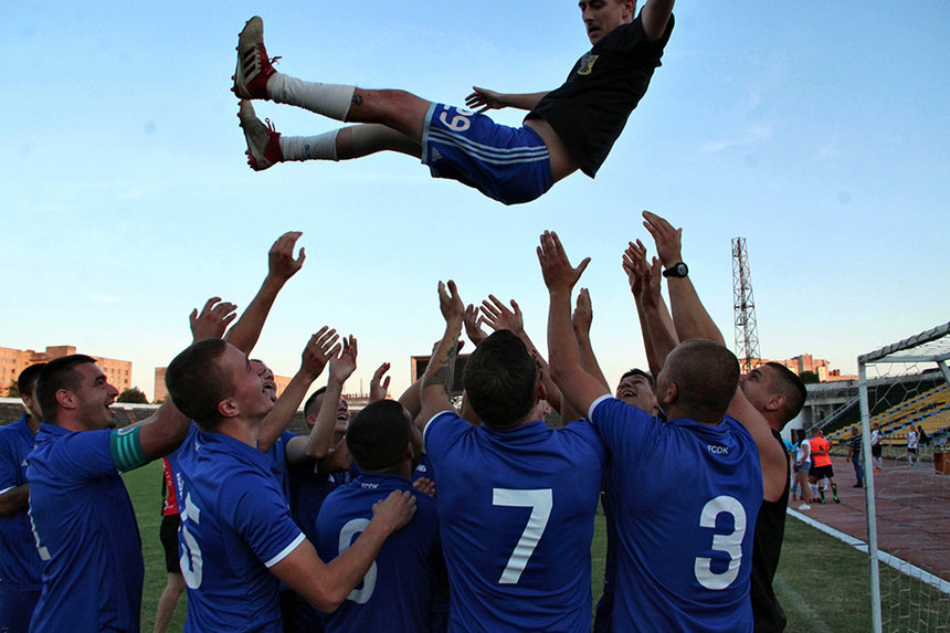 Новини Вінниці / ФК «Ягуар» калинівського полку Нацгвардії став переможцем Чемпіонату міста серед держслужбовців