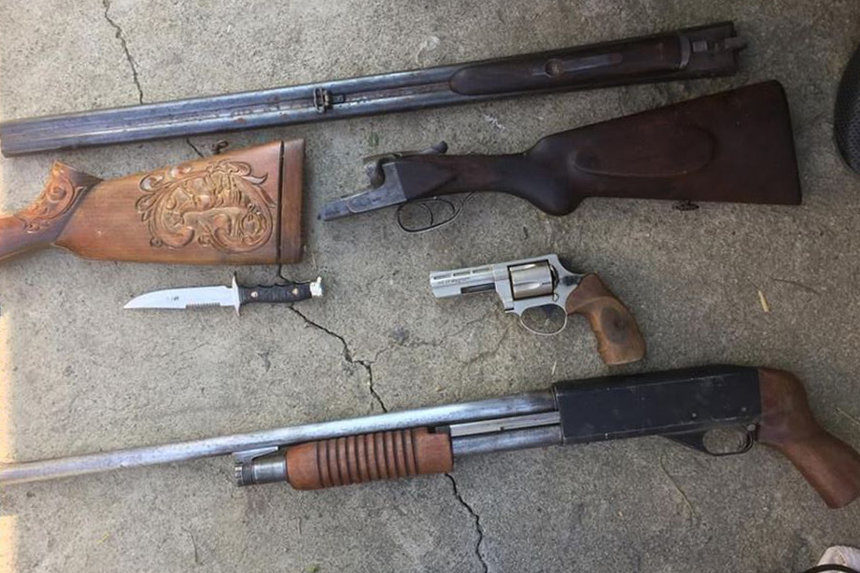 На Вінниччині силовики відшукали арсенал зброї / Новости Винницы и области / Інформаційний портал На Париже Новини Вінниці / На Вінниччині силовики відшукали арсенал зброї