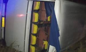 Новини Вінниці / На Вінниччині перекинувся автобус міжнародного сполучення: госпіталізована громадянка Росії