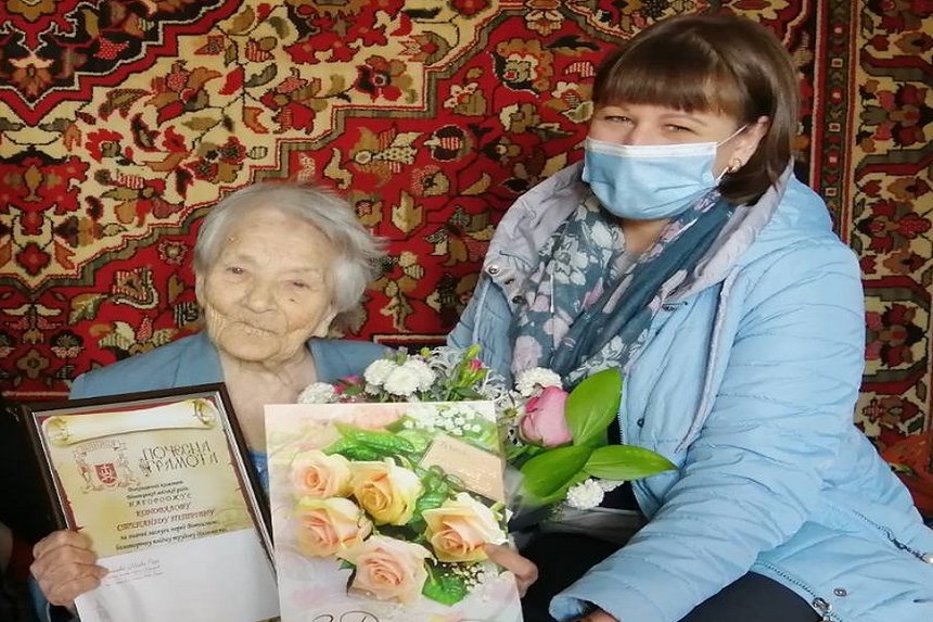 Новини Вінниці / Столітній ювілей відзначає вінничанка Степаніда Коновалова
