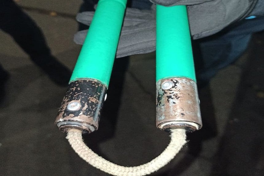 Новини Вінниці / У Вінниці на вокзалі затримали чоловіка з холодною зброєю