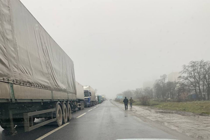 Новини Вінниці / На Вінниччині протестувальники перекривали міжнародну трасу