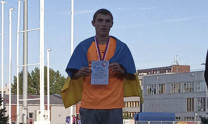 Новини Вінниці / Вінничанин Владислав Хоменський переміг у чемпіонаті України з легкої атлетики
