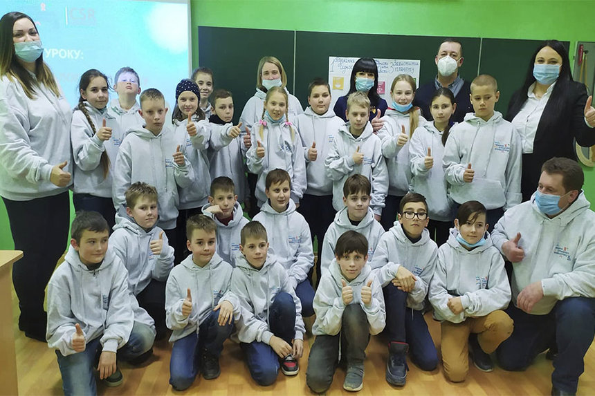 Новини Вінниці / У Ладижині запустили проєкт «Школа сталого розвитку МХП»  