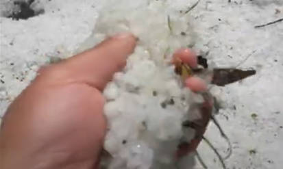 Новини Вінниці / Як Вінницю «засипало» градом (ВІДЕО) 