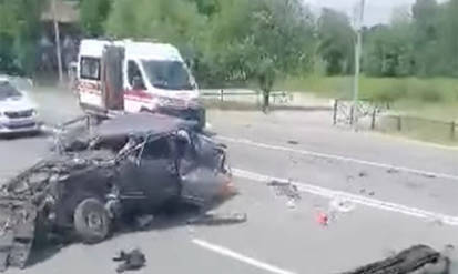 Новини Вінниці / Жахлива ДТП на об’їзній біля Вінниці: загинув водій «ВАЗ-2107» (ВІДЕО)