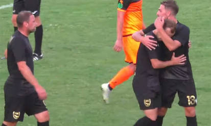 Новини Вінниці / Вінницька «Нива» з розгромним рахунком перемогла київський «Рубікон»