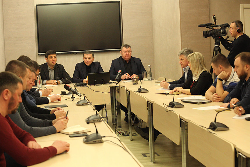 Новини Вінниці / За пропозицією Моргунова та Соколового Гройсман очолив Міжрегіональний координаційний гуманітарний штаб у Вінниці