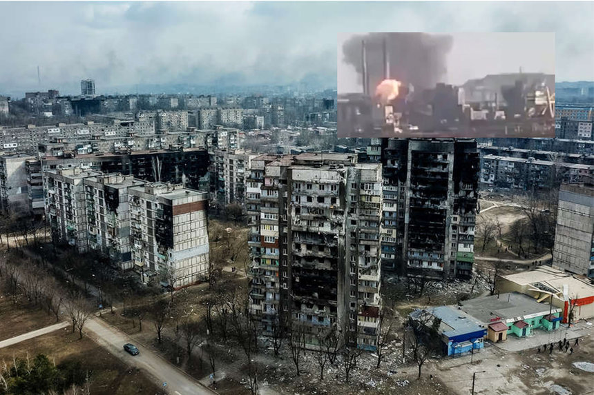 Київ пропонував Москві «три кроки по Маріуполю», а в «Азові» кажуть, що росіяни не припиняють гатити по місту / Новости Винницы и области / Інформаційний портал На Париже Новини Вінниці / Київ пропонував Москві «три кроки по Маріуполю», а в «Азові» кажуть, що росіяни не припиняють гатити по місту