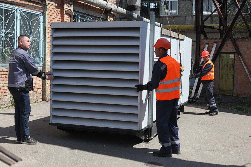 Новини Вінниці / З Чехії передали до Вінниці генератор потужністю 260 кВт 