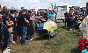 Новини Вінниці / На Вінниччині провели в останню путь Олександра Загинайла, полеглого у боротьбі з російськими загарбниками