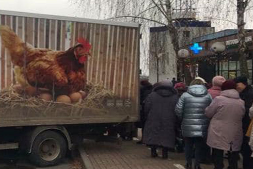 Новини Вінниці / У Вінниці місцевий виробник розпочав продавати яйця по 54 гривень за десяток