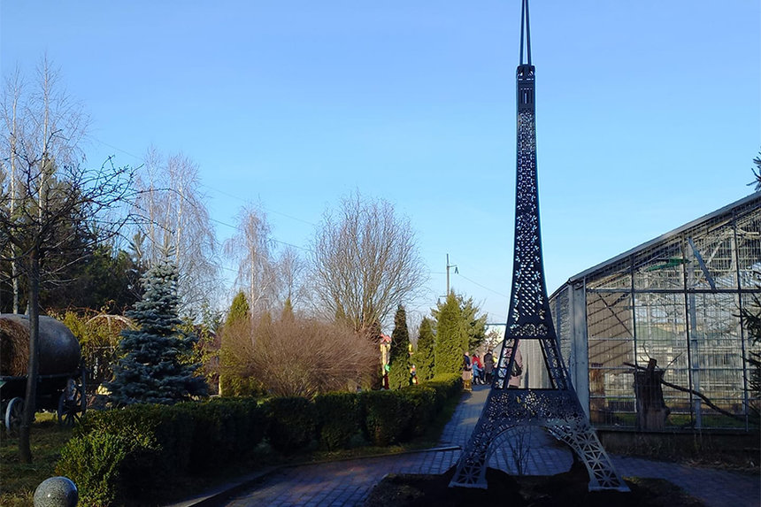 Новини Вінниці / У Вінниці з’явилась друга Ейфелева вежа. Її називають особливою