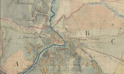 Новини Вінниці / Карта Вінниці 1802 року. Що нового можна дізнатися про місто?