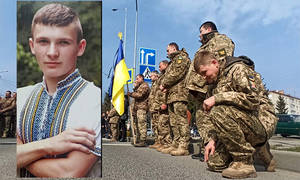 Новини Вінниці / На Вінниччині прощалися з 19-річним захисником Дмитром Губрієм