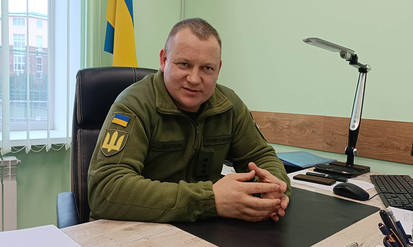 Новини Вінниці / Роман Потерлевич: «У цьому році переважно мобілізуємо вінничан без військового досвіду. Їх направляють у навчальні центри та новосформовані частини»