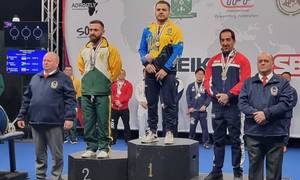 Новини Вінниці / Вінницький пауерліфтер Іван Чупринко відмовився потиснути руку іранцю під час нагородження на чемпіонаті світу