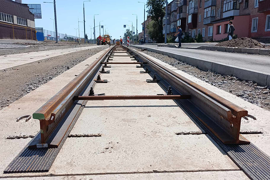 Новини Вінниці / Реконструкція Батозької у Вінниці: поклали перші метри трамвайних колій