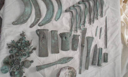 Новини Вінниці / На Вінниччині знайшли скарб бронзових виробів культури Ноуа