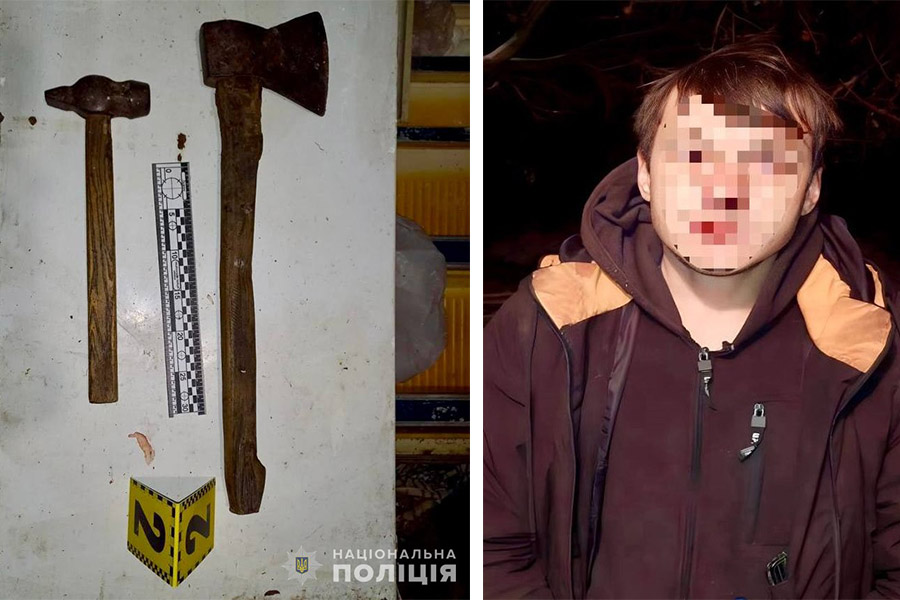 Новини Вінниці / Сокирою зарубав літнього вітчима: на Вінниччині рецидивіста підозрюють у моторошному вбивстві